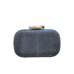Black Stingray Clutch