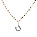 Tourmaline Stone Necklace