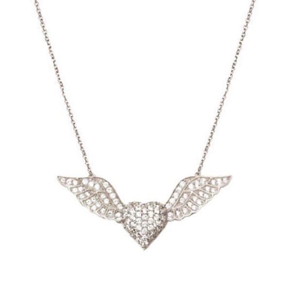 Heart + Wing Necklace