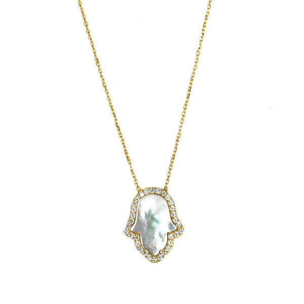 Hamsa Pendant Necklace