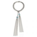 Lariate Long Chain Necklace