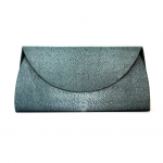 Green Stingray Half Moon Clutch