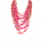 Pink Beaded Necklace