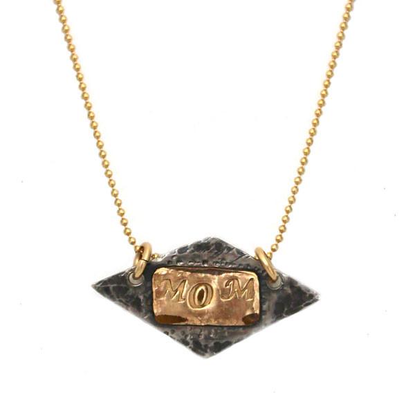 Mom Brass Necklace