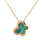 Green Butterfly Necklace