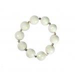 Chalcedony Beaded Bracelet