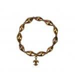 Fleur Di Lis Pendant Bracelet