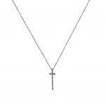 Drop Cross Necklace