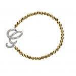 "G" Personalized Stretch Bracelet
