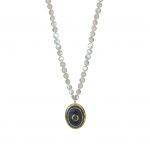 Evil Eye Pearl Necklace
