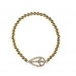 "Peace" Stretch Bracelet