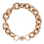 Rose Gold Rolo Link Bracelet