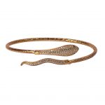 Rose Gold Snake Cuff