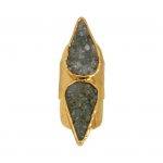 Druzy Statement Ring