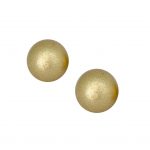 Round Stud Earrings