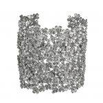 Floral Detailed Wide Cuff