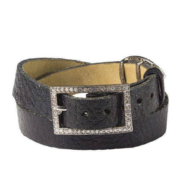 Evil Eye Wrap Leather Bracelet - Image 2