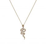 Snake Pendant Necklace