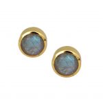 Labradorite Stud Earrings