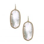 Ivory Mother-of-Pearl Drop Earrings