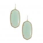 Chalcedony Translucent Glass Earring