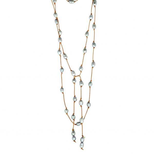 Fresh Water Pearl Lariat Necklace
