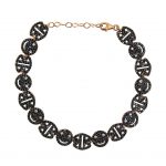 Pave "Happy Face" Link Bracelet
