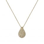 Gold Teardrop Necklace