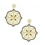 Filigree Flower Earrings