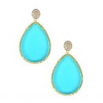 Turquoise Teardrop Earrings