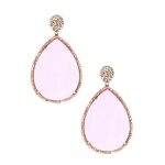 Pink Teardrop Earrings