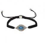 Adjustable Evil Eye Bracelet