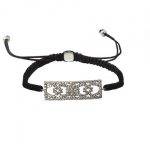 Adjustable Rectangle Filigree Bracelet