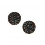 Black Disc Studs