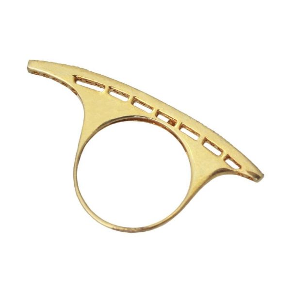 Gold Bar Ring