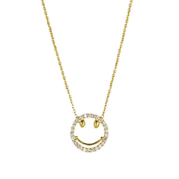 Happy Face Necklace