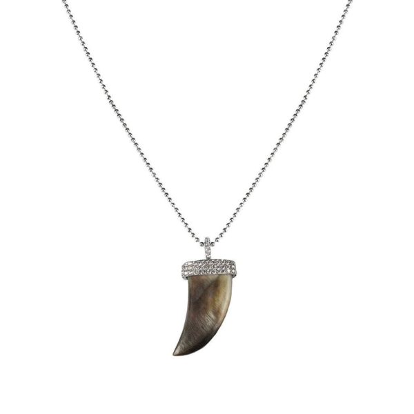 Double Sided Horn Necklace