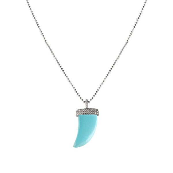 Double Sided Horn Necklace