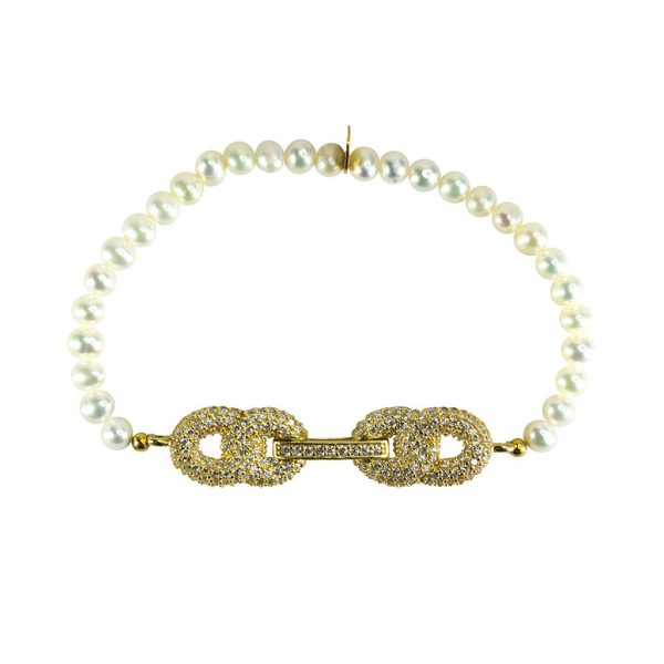 Mother of Pearl Link Bracelet
