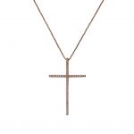 Rose Gold Cross Necklace