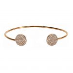 Pave Disc Cuff