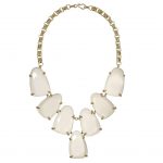 White Statement Necklace