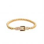 Buckle Charm Stretch Bracelet