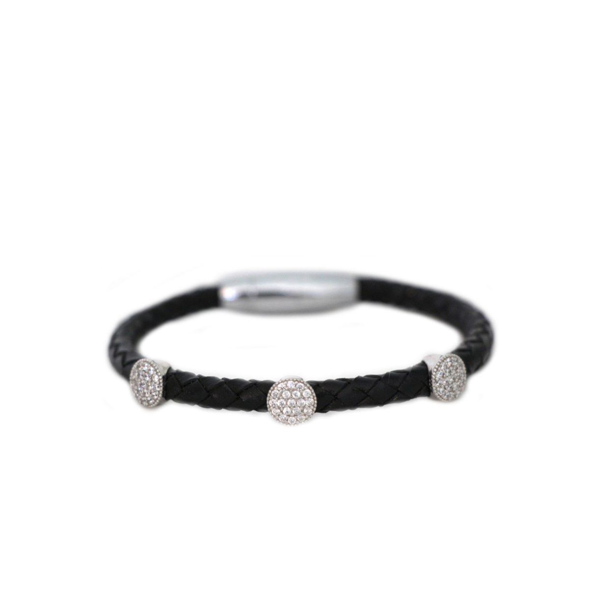 Intertwined Leather Bracelet - Image 1