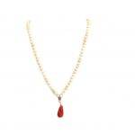 Coral Bead Necklace