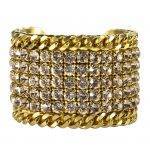 Antique Metallic Gold Cuff