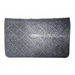 Black Stingray Box Clutch