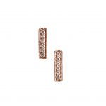 Thin Bar Diamond Earrings