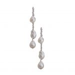 Pearl Double Drop Earrings