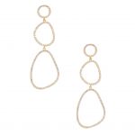 Organic Drop Earrings